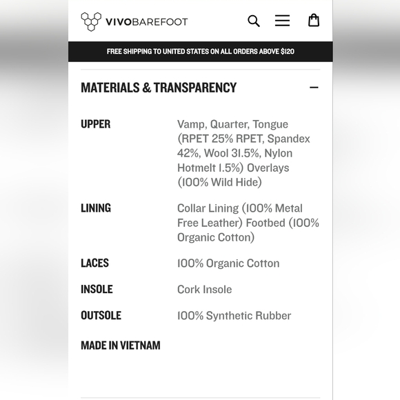 Vivo men primus asana II size 9.5 - Picture 15 of 16